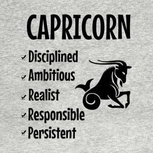 Capricorn zodiac T-Shirt